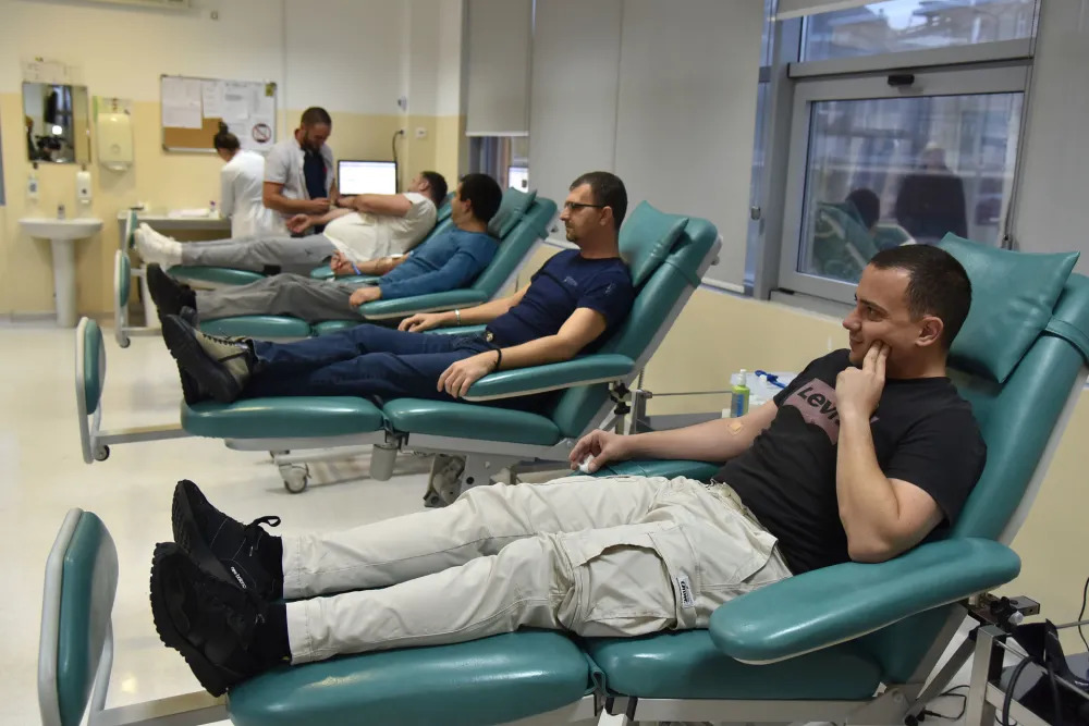 Akcija dobrovoljnog davala&scaron;tva u čast 19. decembra: Podgorici poklonili 102 jedinice krvi