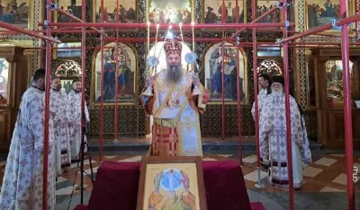 Patrijarh Porfirije služio liturgiju u Zagrebu