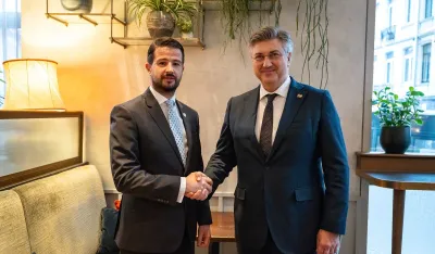 Milatović i Plenović U Briselu