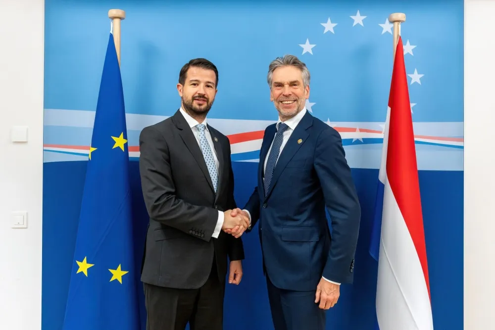 Milatović - &Scaron;of: Nizozemska podržava evropski put Crne Gore