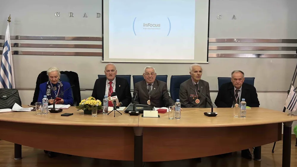 SOBNOR Crne Gore proslavio 80 godina od oslobođenja Podgorice, Radojeviću Medalja Borca