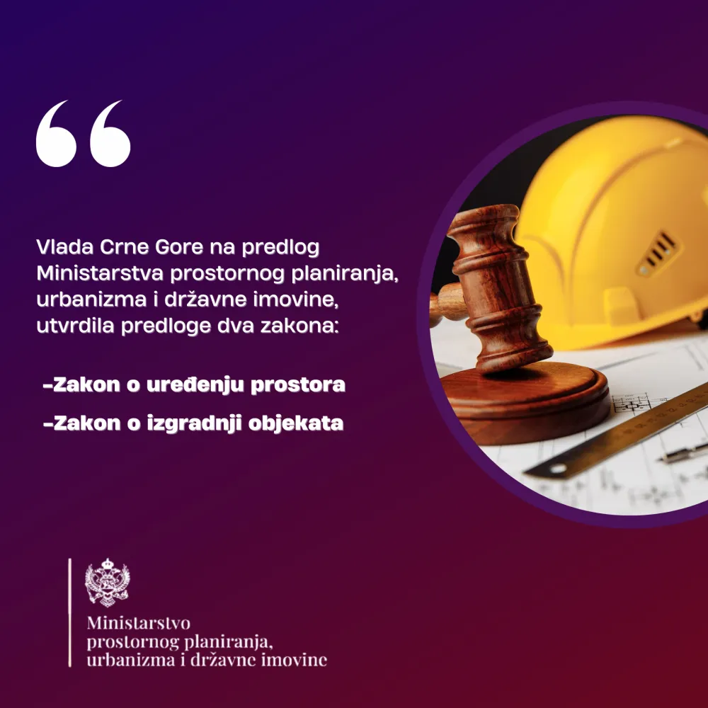 Vlada usvojila dva zakona MDUP-a