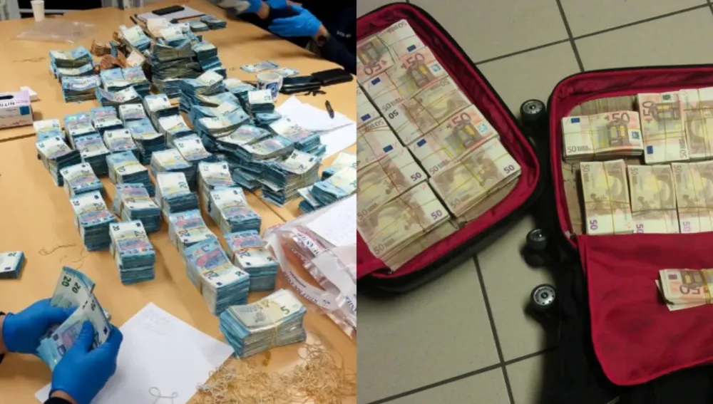 (FOTO) Europolova&nbsp;akcija protiv pranja novca: Zaplijenjeno 2,7 miliona eura