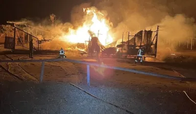 U požaru u Ulcinju uni&scaron;ten ugostiteljski objekat, nema povrijeđenih