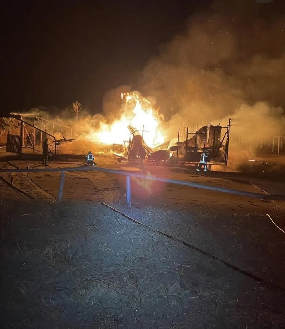 U požaru u Ulcinju uni&scaron;ten ugostiteljski objekat, nema povrijeđenih