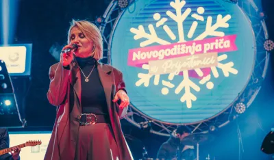 Koncertom Goce Tržan počela "Novogodi&scaron;nja priča u Prijestonici"