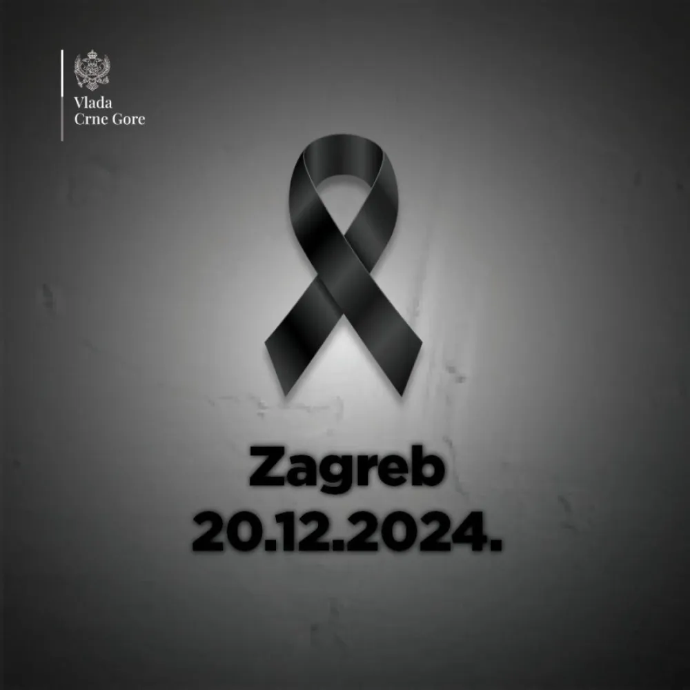 Dan žalosti u Crnoj Gori zbog tragedije u Zagrebu
