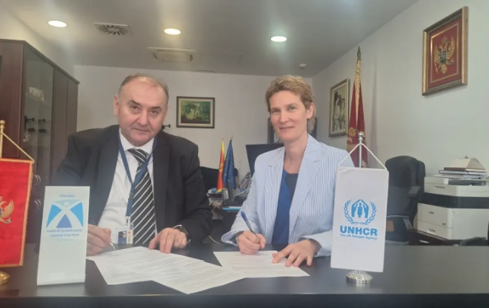 Ugovor o tehničkoj saradnji Ombudsmana i UNHCR-a