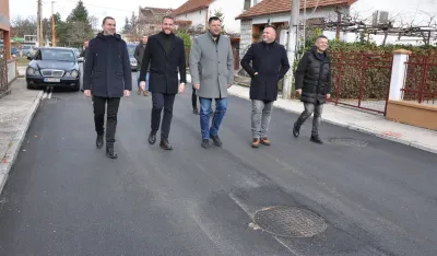 Otvoren kvart pod Trebjesom, asfaltirano osam ulica