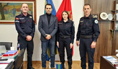 (VIDEO/FOTO) Op&scaron;tina Bar: Raičević upriličio prijem za najbolje pripadnike granične policije