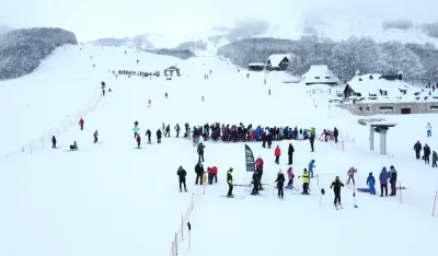 (VIDEO) Na Žabljaku pu&scaron;ten u rad Ski poligon za obuku skija&scaron;a početnika