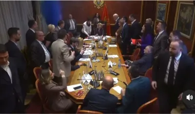 Димна бомба није зауставила гласање на Уставном одбору