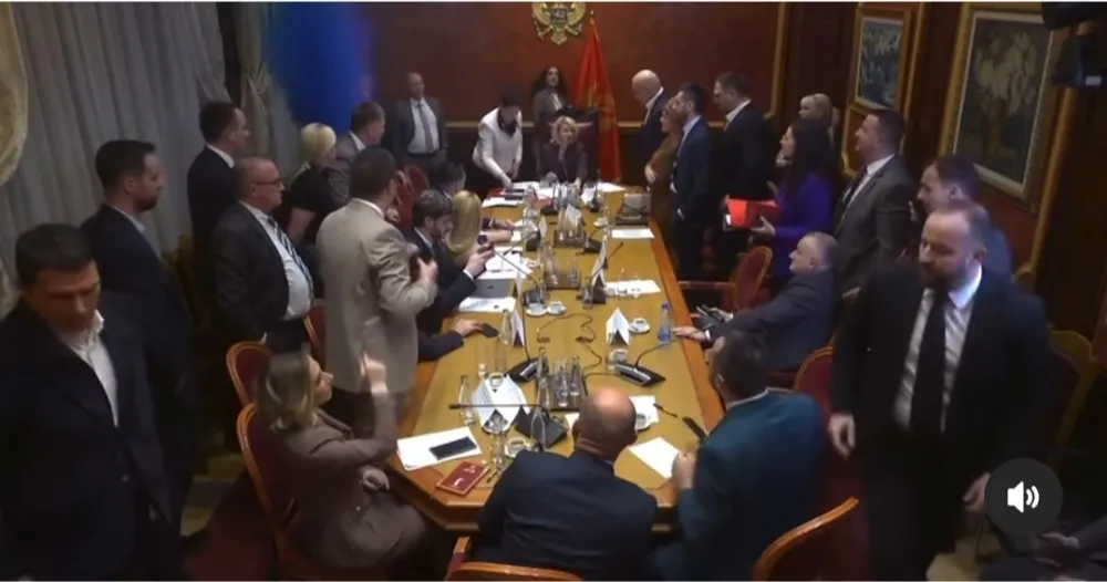 Димна бомба није зауставила гласање на Уставном одбору