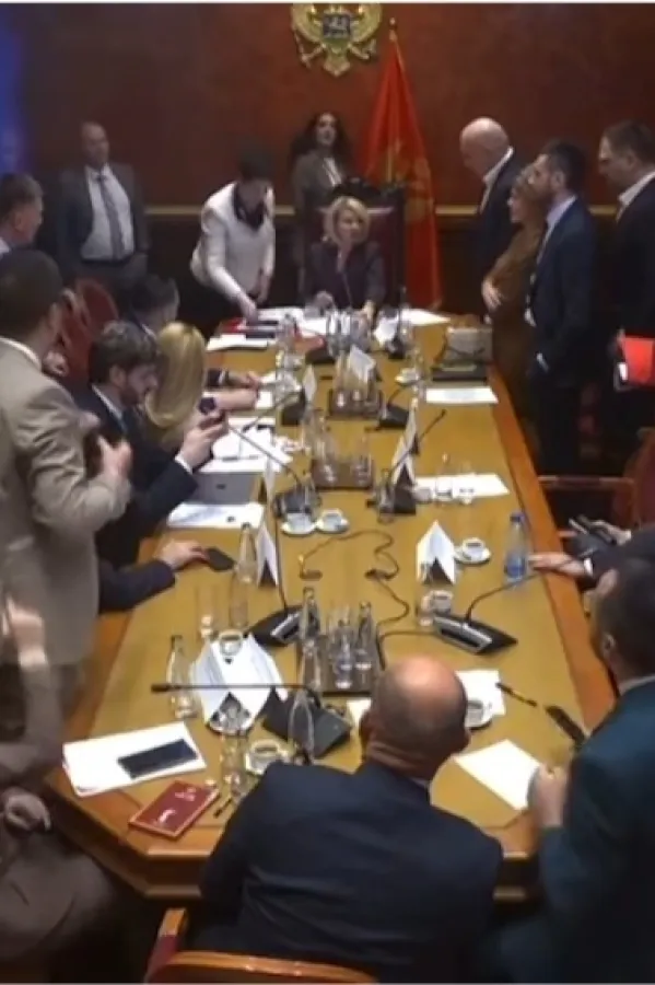 Димна бомба није зауставила гласање на Уставном одбору