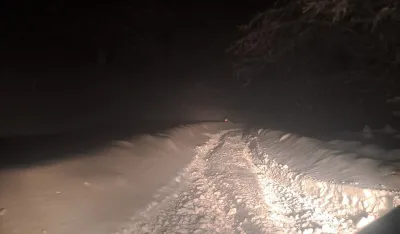 Odbornici andrijevičkog parlamenta traže uklanjanje sniјežnu blokade sa puta preko Tre&scaron;njevika