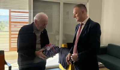 (FOTO) Gutić: Bolji uslovi rada za zaposlene u domovima starih prioritet za kvalitetnu njegu korisnika