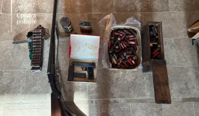 U Ulcinju pronađeno oružje i municija, podnijeta krivična prijava