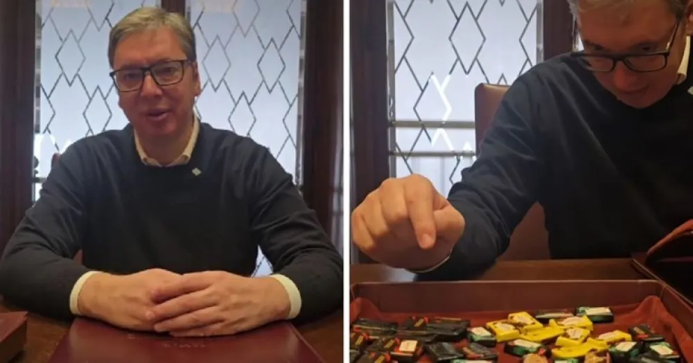 Aleksandar Vučić, NG člestitka