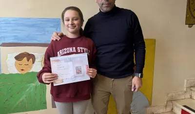 Uspјeh učenice O&Scaron; &bdquo;Oktoih&ldquo; na konkursu u Rusiјi: Drugo mјesto za Sofi