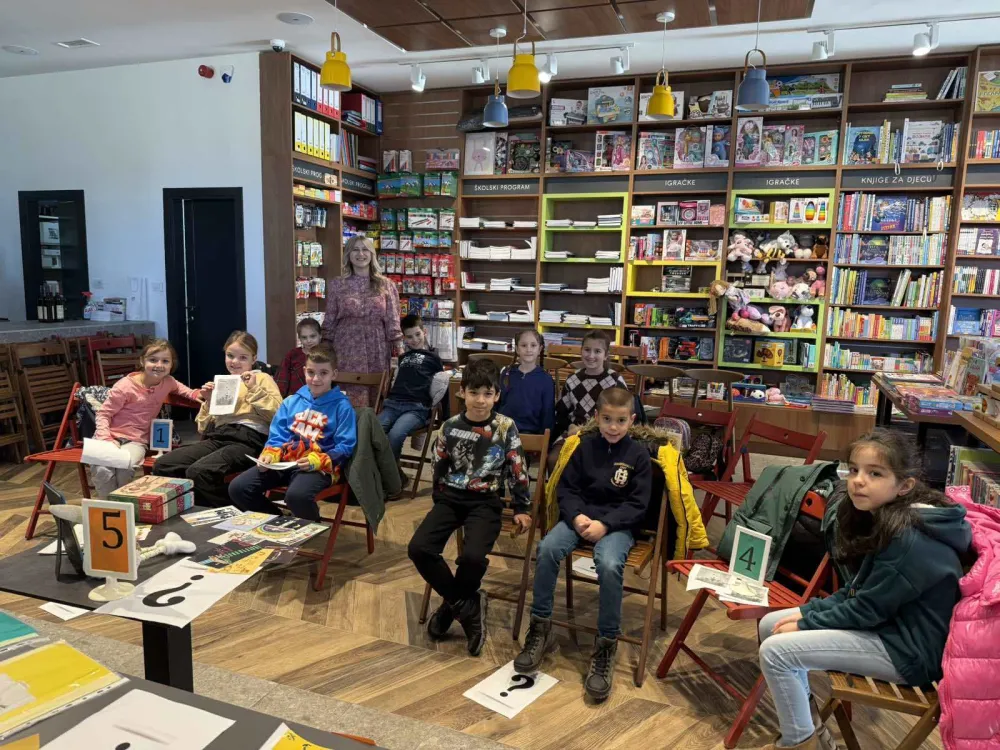 Učenici O&Scaron; "Radoјica Perović" posјetili prvi festival književnosti za djecu