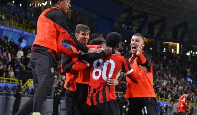 Radost fudbalera Milana