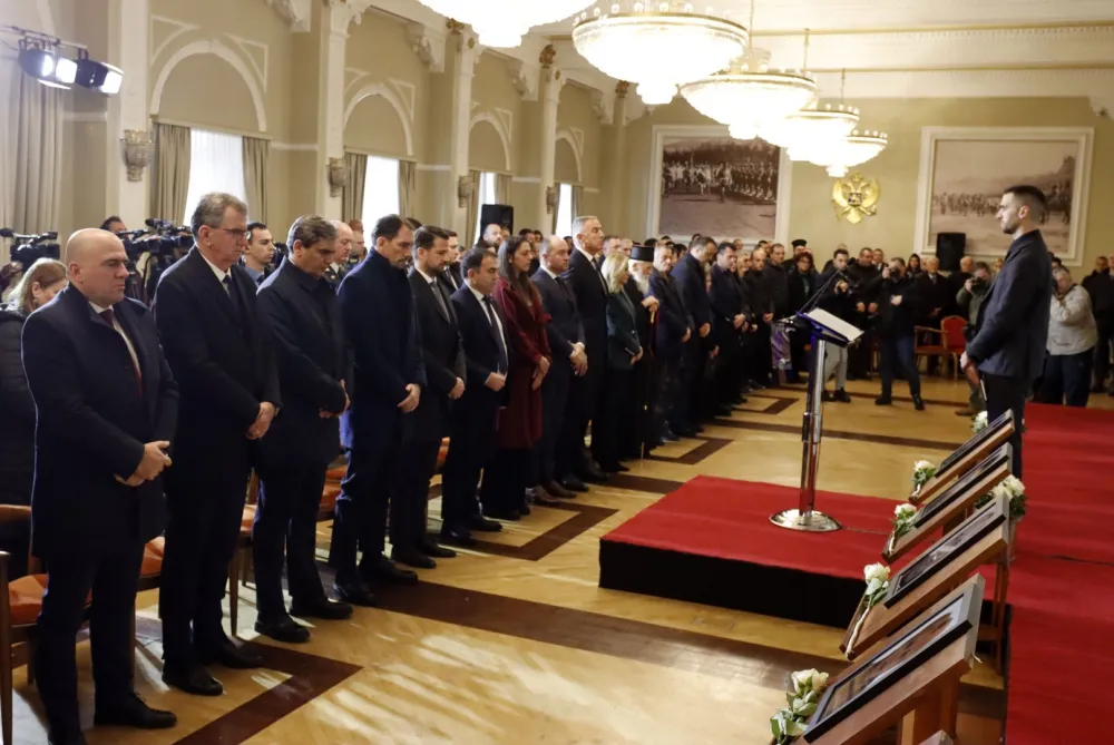 Komemorativna sjednica na Cetinju, 4.1.2025