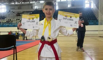 Uspjeh učenika O&Scaron;"&Scaron;tampar Makarije": Strahinja najbilji karatista