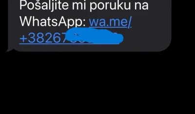 Pojedini građani dobili poruke sa uznemirujućim porukama, slučaj prijaviti policiji