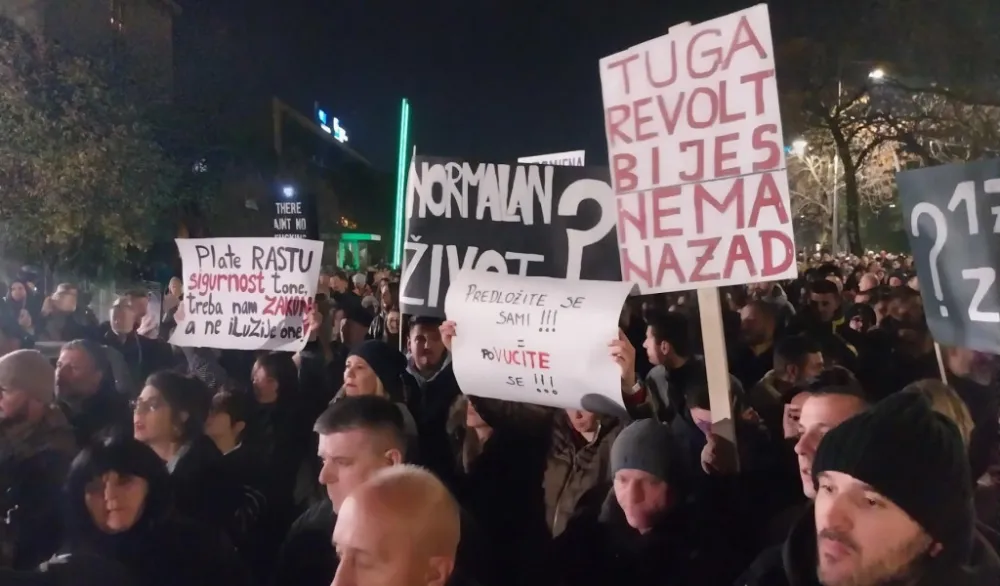 Uprava policije: Javna okupljanja u Podgorici i Cetinju protekla bez najmanjeg incidenta