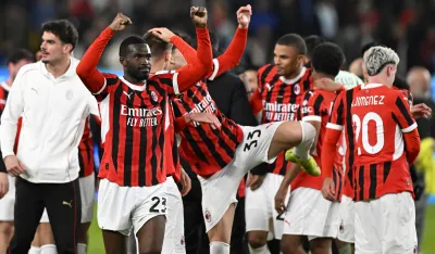 Slavlje fudbalera Milana