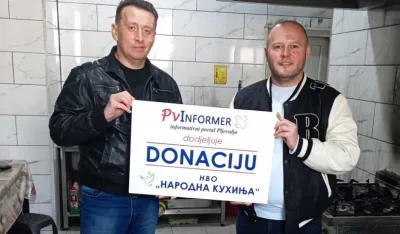 Uručena donacija Narodnoj kuhinji u Pljevljima