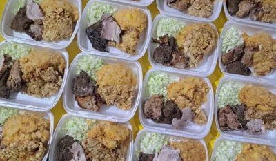 Božićni ručak za četrdeset porodica