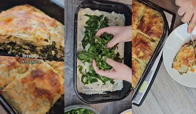 Recept za brzu zeljanicu