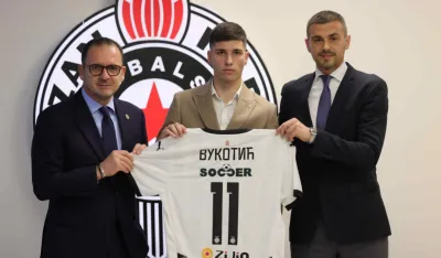 Vukotić u dru&scaron;tvu Mijatovića i Lazovića