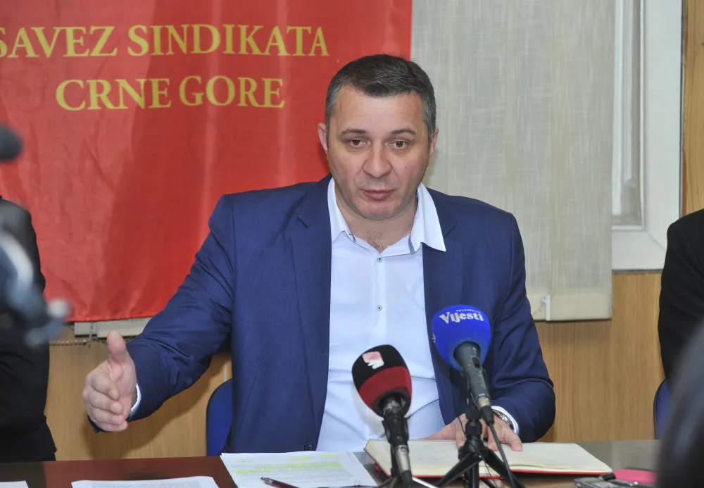 Rakočević poručio ministarki Ni&scaron;ić: Krgović kao nezaposleno lice ne može biti član bilo kojeg sindikata