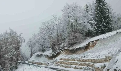 Sanacija klizi&scaron;ta Provalija za bezbjedniji saobraćaj na putu Žabljak &ndash; &Scaron;avnik