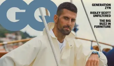Novak Đoković na naslovnici GQ magazina