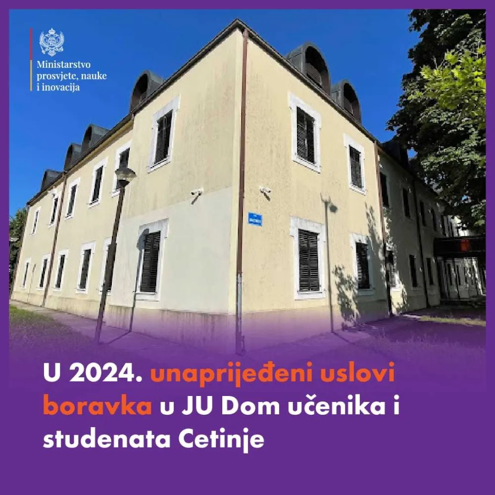 Studenstki dom an Cetinju