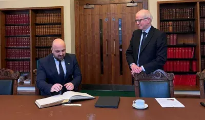 Ministar pravde Crne Gore Bojan Božović boravi u zvaničnoj posjeti Ujedinjenom Kraljevstvu