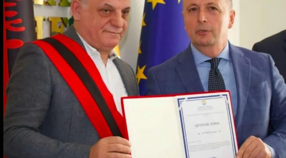 Nikola Gegaj počasni građanin Velike Malesije