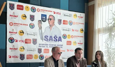 Sa&scaron;a Matić stigao u Nik&scaron;ić: Sve je spremno za spektakl povodom Dana zaljubljenih u Nik&scaron;iću