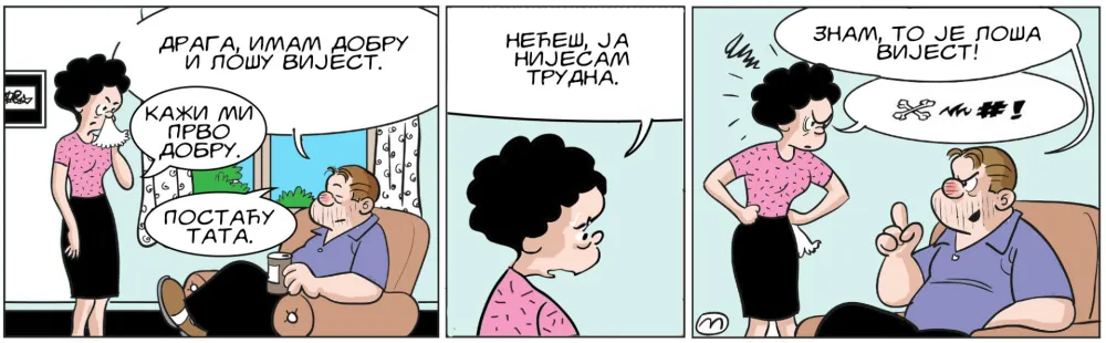 Mirko Zulić strip Dana