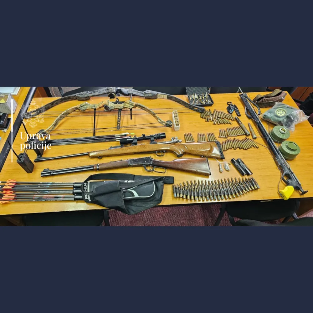 Pretresi u Petnjici: Pronađeno vi&scaron;e komada oružja i municije, uhap&scaron;ena jedna osoba