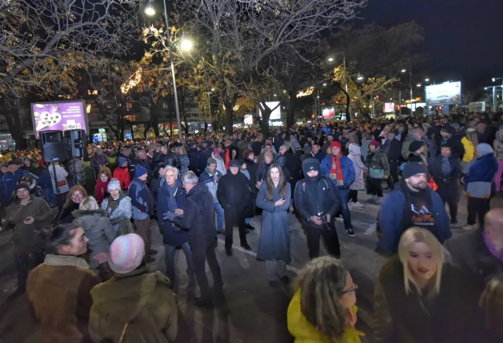 UP: Protest protekao mirno, zahvaljujemo građanima