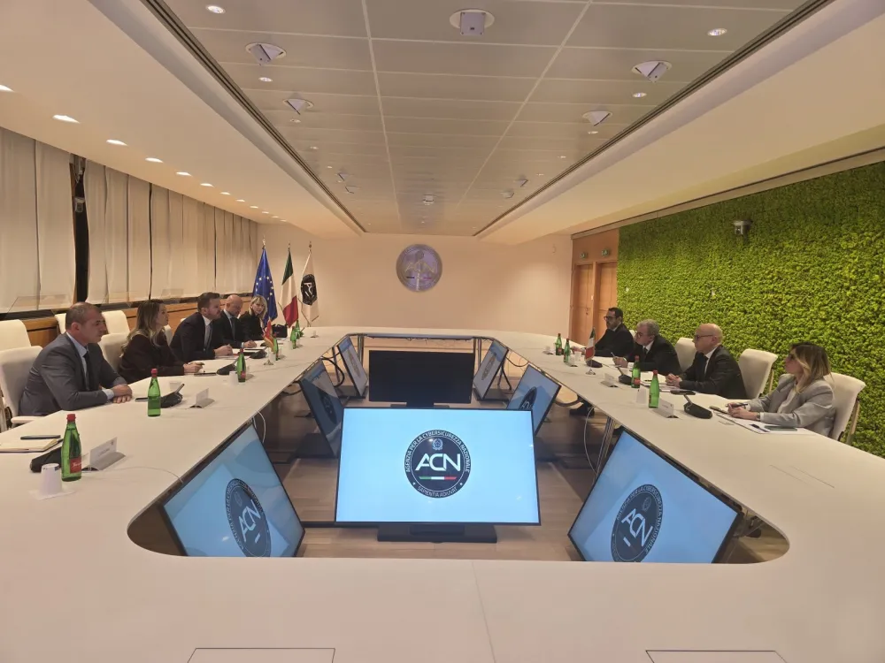 Dukaj u radnoj posjeti Italiji: Saradnja u oblasti sajber bezbjednosti