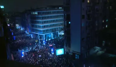 Beograd: Dio zaposlenih RTS-a javno podržao studente