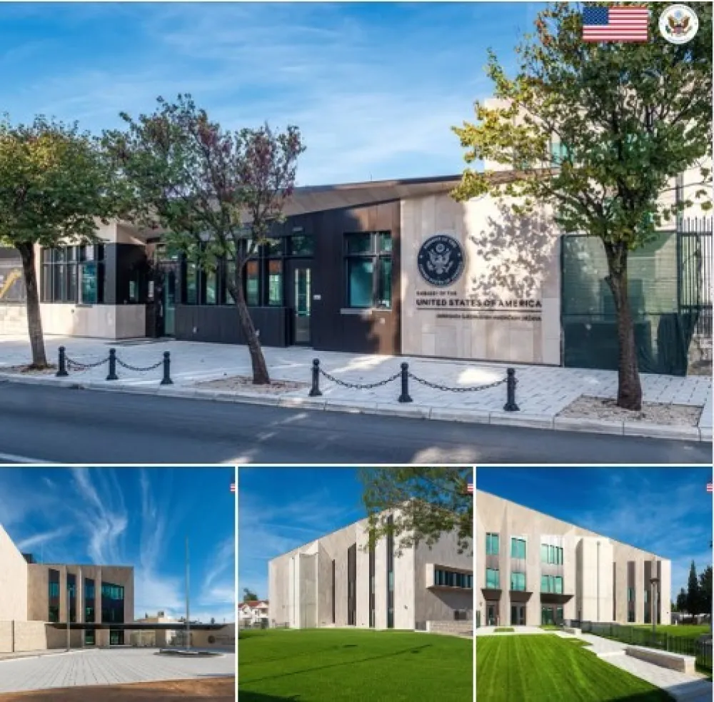 Zavr&scaron;ena prva faza izgradnje novog kompleksa Ambasade SAD