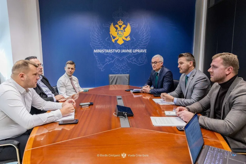 Predstavnici Ministarstva javne uprave i čelnici Podgorice, Zete i Tuzi 