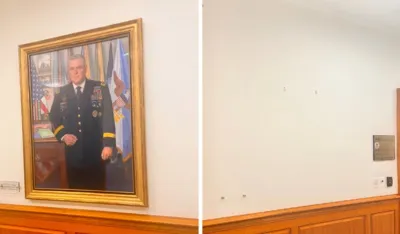 Pentagon uklonio sa zida portret generala kojeg je Tramp nazvao moronom