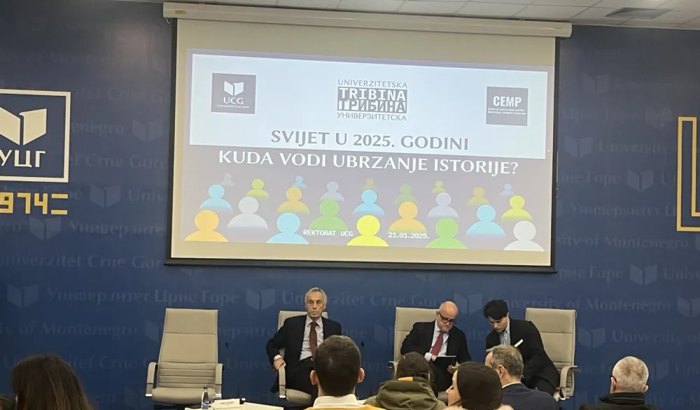 (FOTO) Darmanović: Tramp ulazi u Bijelu kuću jači nego ranije; Lekić: Izlaz iz globalne krize može se pronaći kroz obnovu multilateralizma